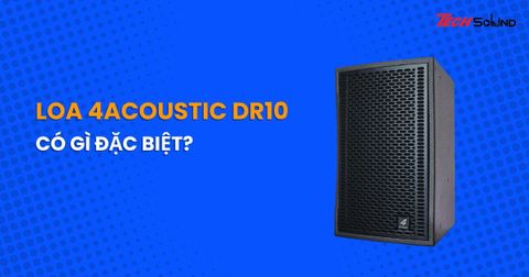 Loa 4-Acoustic DR10 có gì đặc biệt?