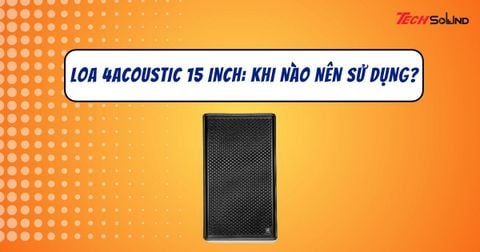 Loa 4Acoustic 15 inch: Khi nào nên sử dụng?