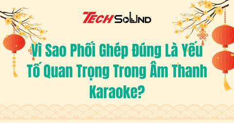 Vì Sao Phối Ghép Đúng Là Yếu Tố Quan Trọng Trong Âm Thanh Karaoke?