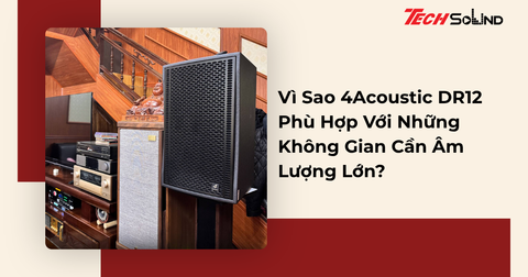 Vì Sao 4Acoustic DR12 Phù Hợp Với Những Không Gian Cần Âm Lượng Lớn?