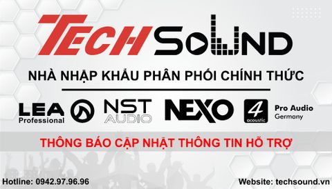 ⚠️ THÔNG BÁO QUAN TRỌNG ⚠️ TECHSOUND VIỆT NAM