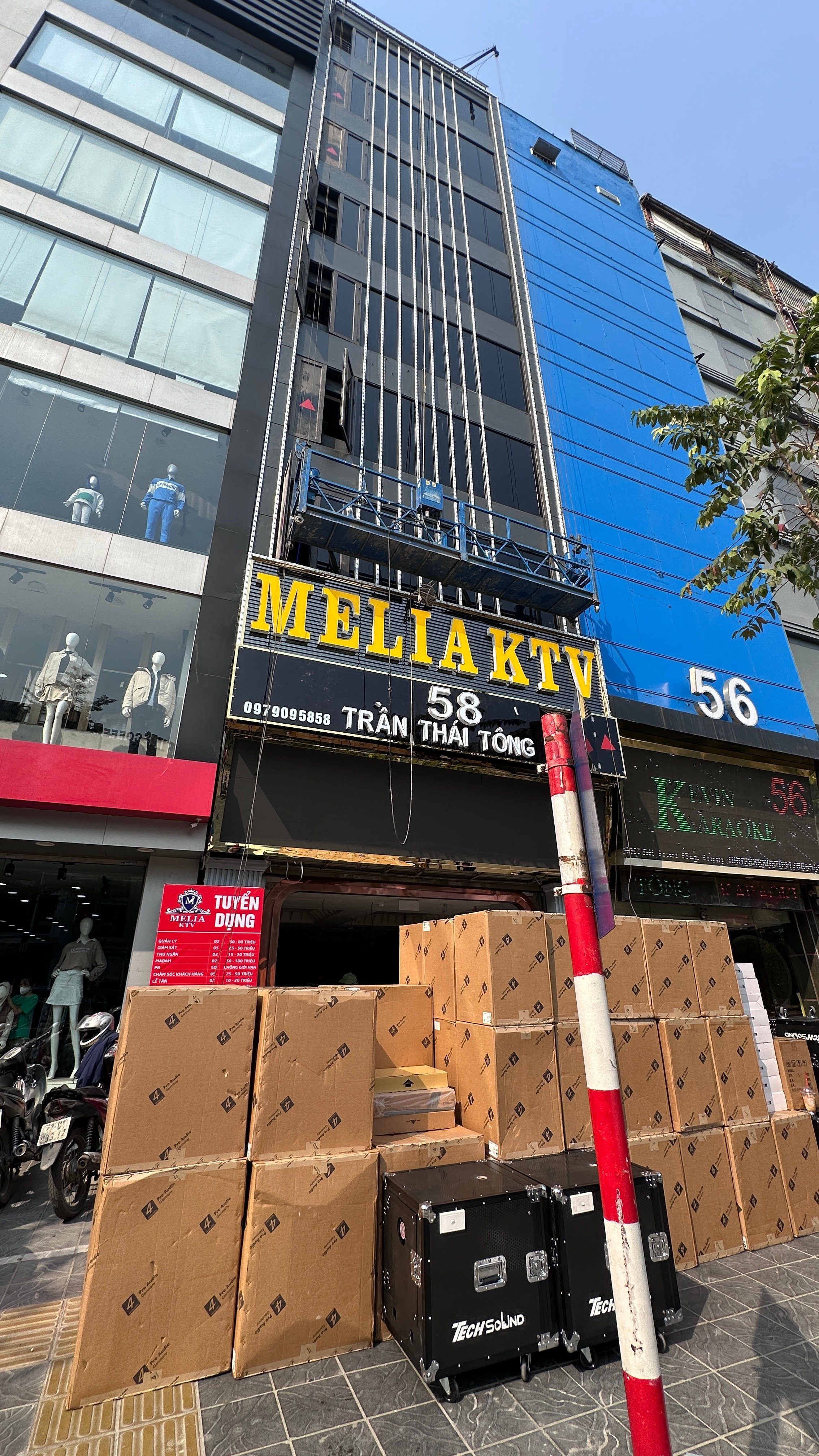 LẮP ĐẶT ÂM THANH QUÁN KARAOKE MELIA KTV TẠI HÀ NỘI | 4ACOUSTIC DR12