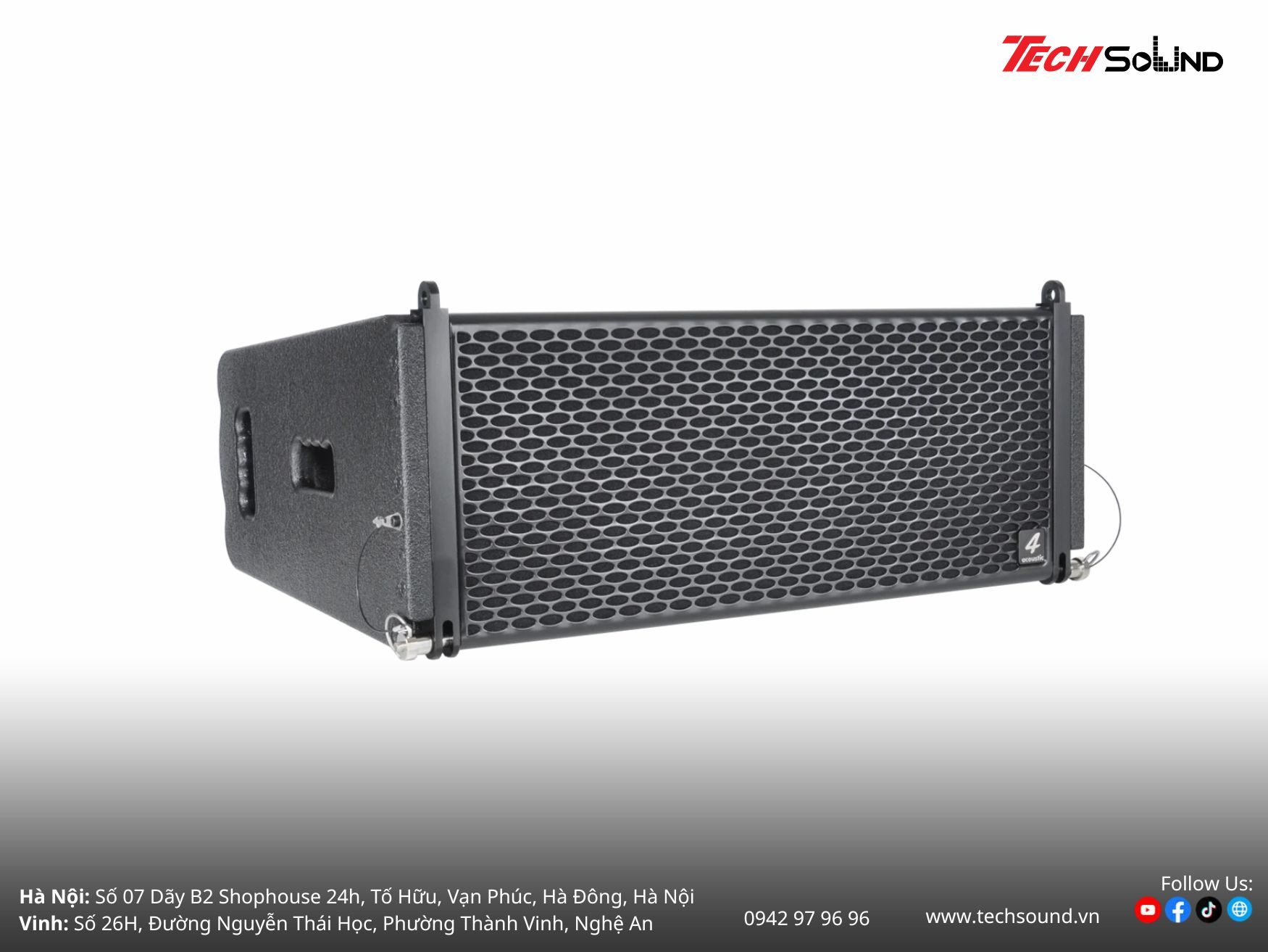 Có nên dùng amplifier LEA Professional cho line array 4Acoustic không 4
