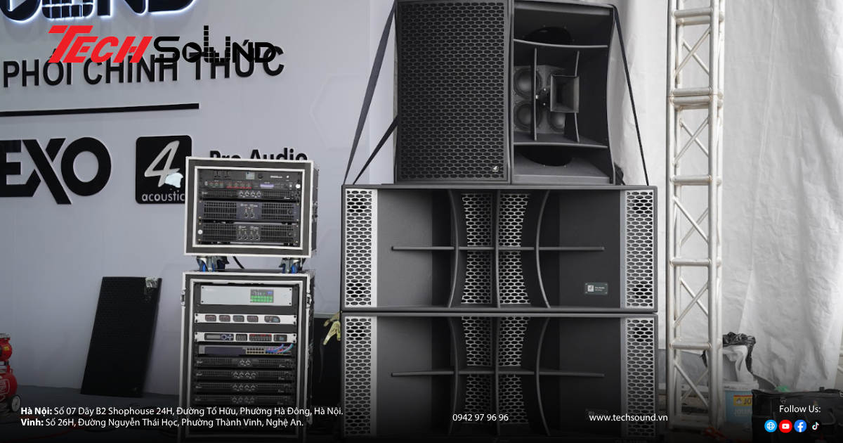 Một Tuần Nữa Khu Demo Line Array Sẽ Chính Thức Sáng Đèn Tại PLASE Show