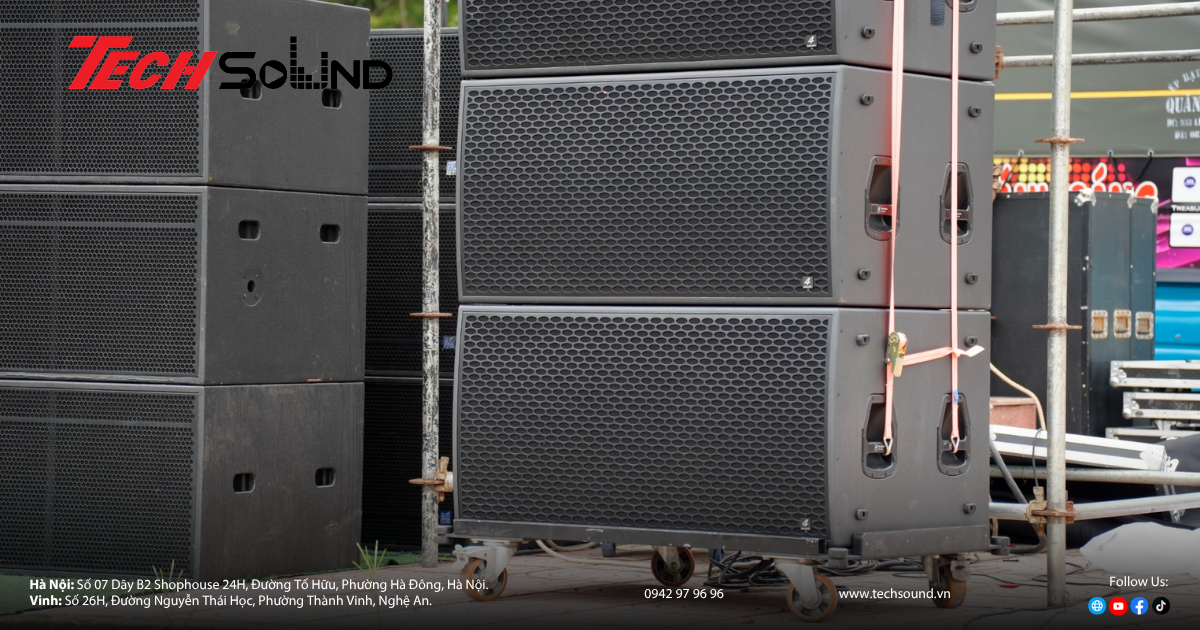 Một Tuần Nữa Khu Demo Line Array Sẽ Chính Thức Sáng Đèn Tại PLASE Show