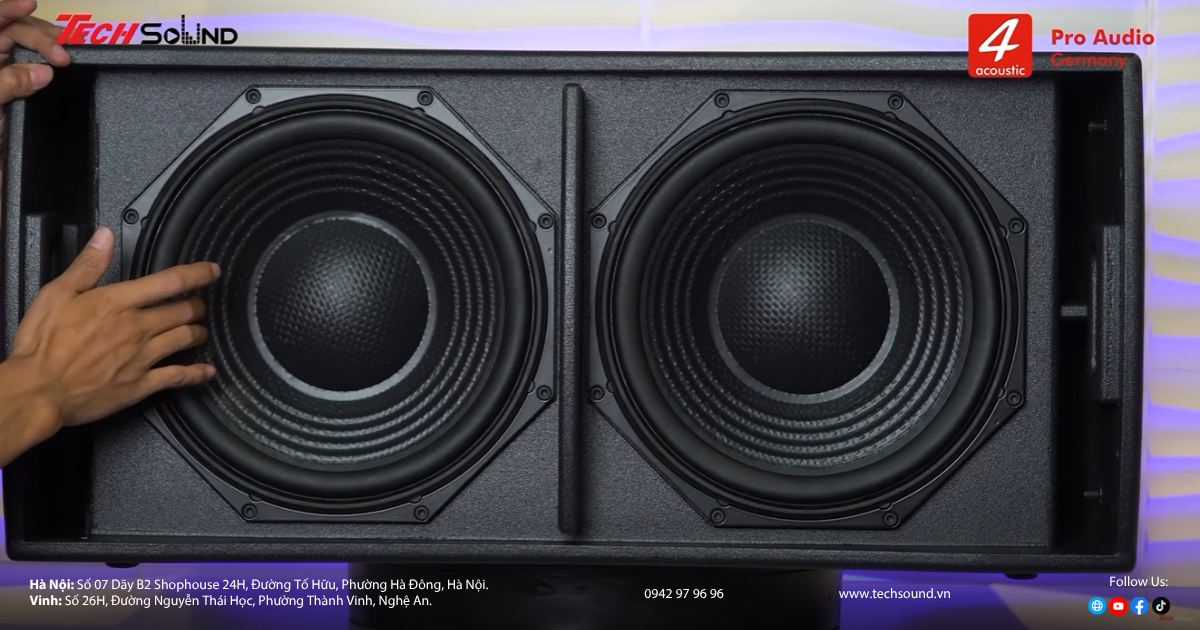 Vì Sao 4Acoustic Ưa Chuộng Driver Neodymium Trên Các Dòng Loa Cao Cấp?
