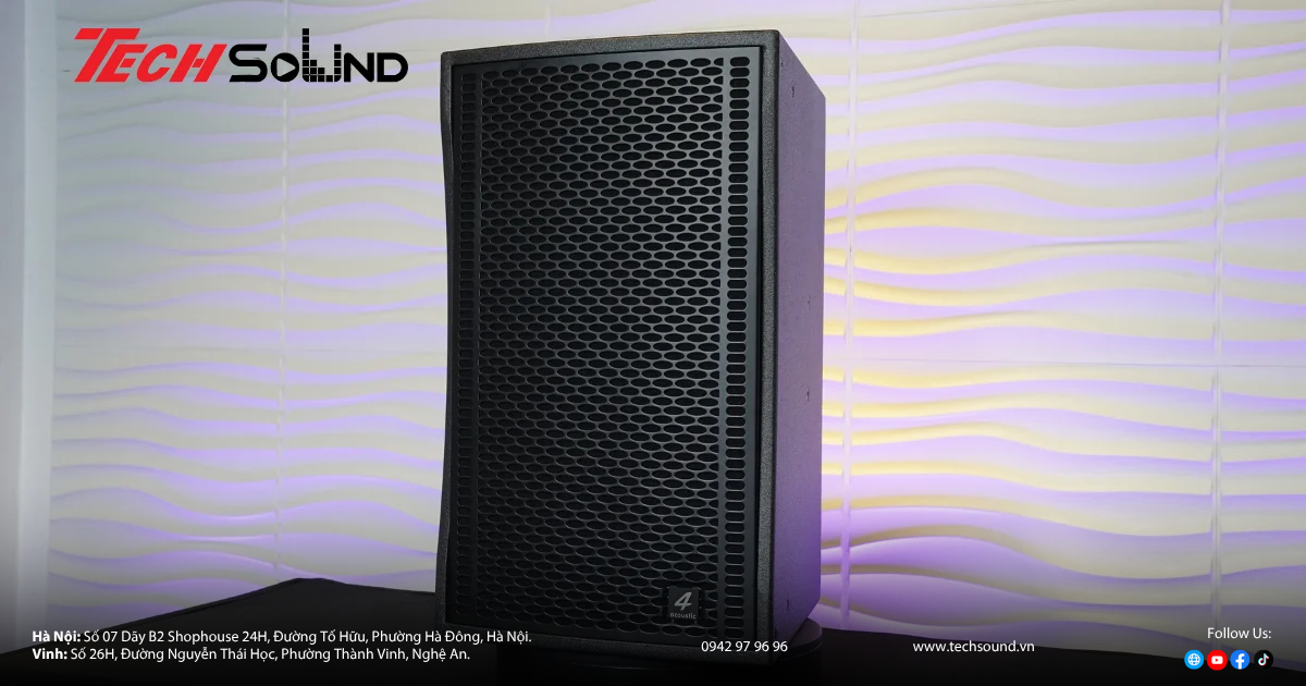 Vì Sao 4Acoustic Ưa Chuộng Driver Neodymium Trên Các Dòng Loa Cao Cấp?