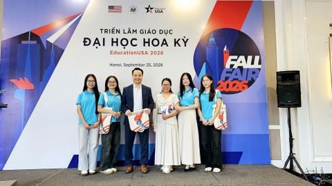 HÀNG TRĂM BẠN TRẺ THAM GIA TRIỂN LÃM GIÁO DỤC ĐẠI HỌC HOA KỲ EDUCATIONUSA 2026 TẠI HÀ NỘI