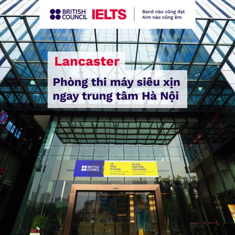 ✨Unboxing phòng thi IELTS máy tính tại Hội đồng Anh Hà Nội