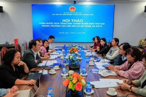 Havina tham dự và đóng góp ý kiến tại Hội thảo triển khai Đề án đưa tiếng Anh trở thành ngôn ngữ thứ hai trong trường học