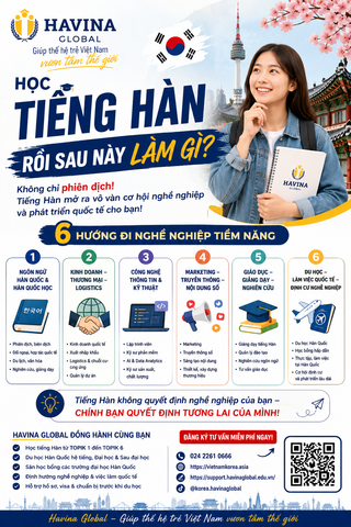HỌC TIẾNG HÀN RỒI SAU NÀY LÀM GÌ?