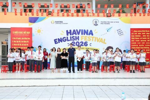 HAVINA ENGLISH FESTIVAL 2026 – KHI TIẾNG ANH TRỞ THÀNH NIỀM VUI, SỰ TỰ TIN VÀ CƠ HỘI TỎA SÁNG 🌟🇬🇧