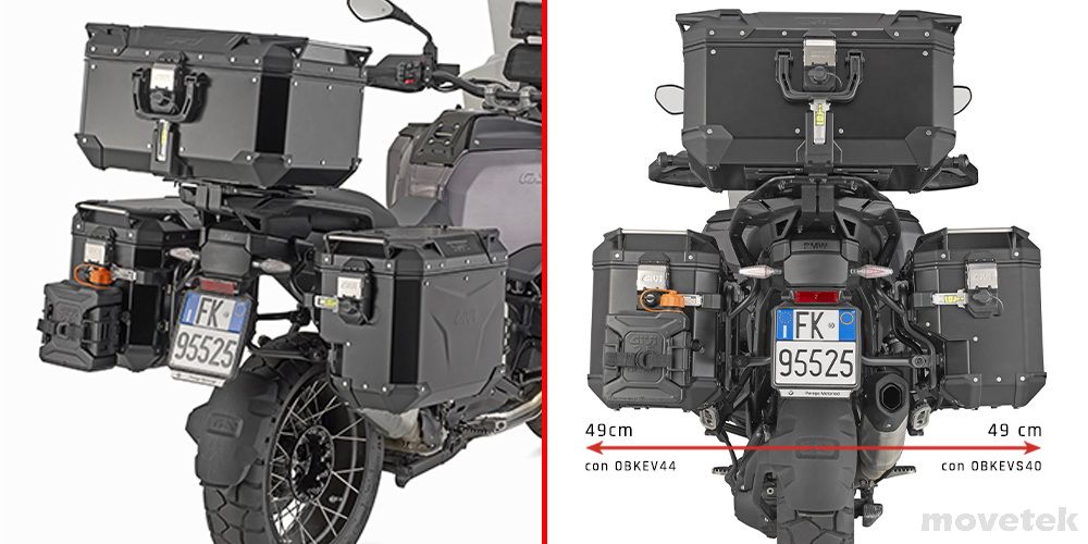 Khung gắn thùng hông Givi BMW R1300 GSA mã PLOS5146CAM