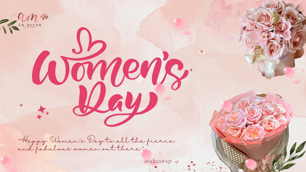 8/3 DỊU DÀNG VỚI MÓN QUÀ THAY LỜI TRÂN QUÝ