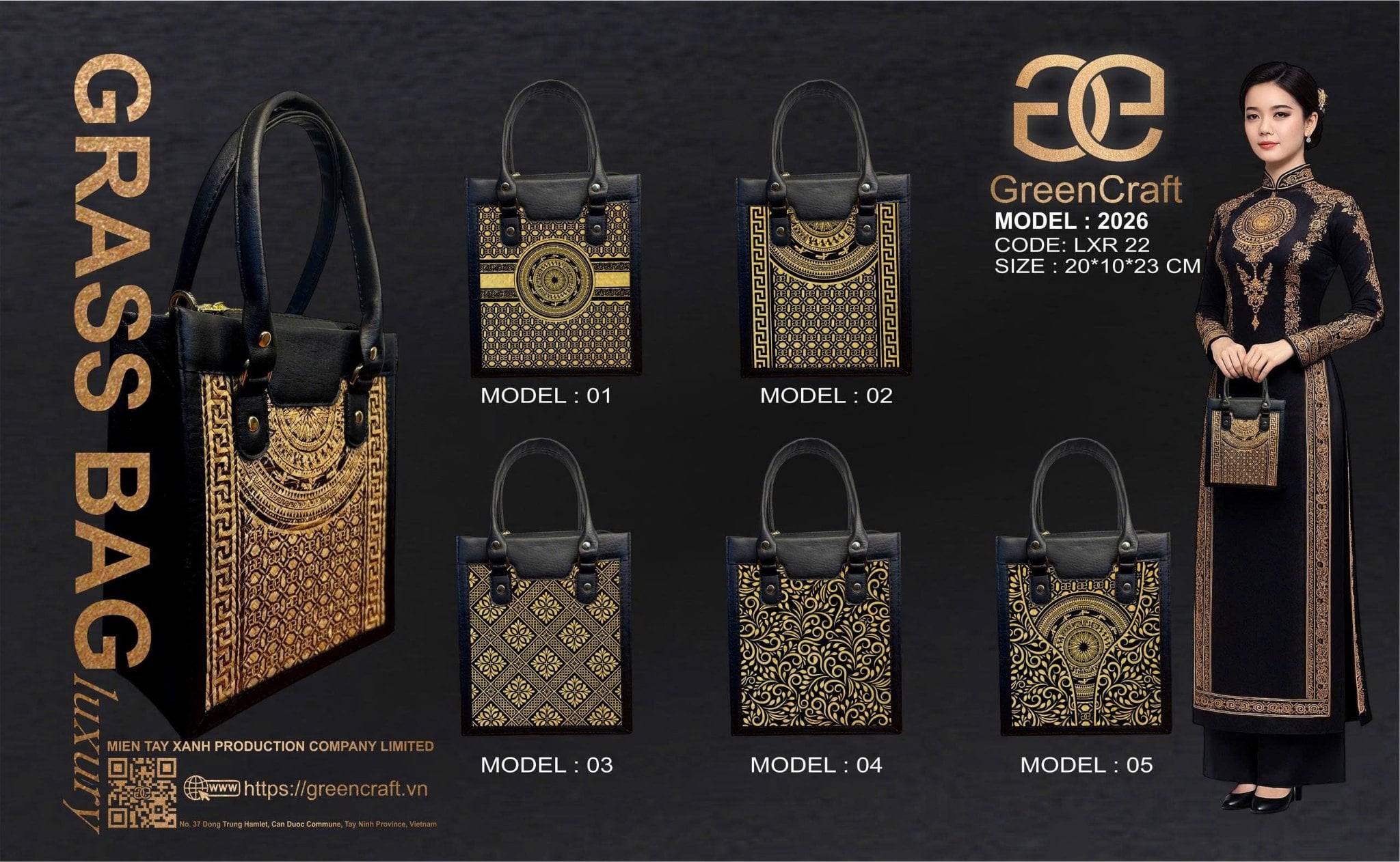 GREENCRAFT – RA MẮT BỘ SƯU TẬP TÚI CỎ BÀNG LUXURY 22 - 2026