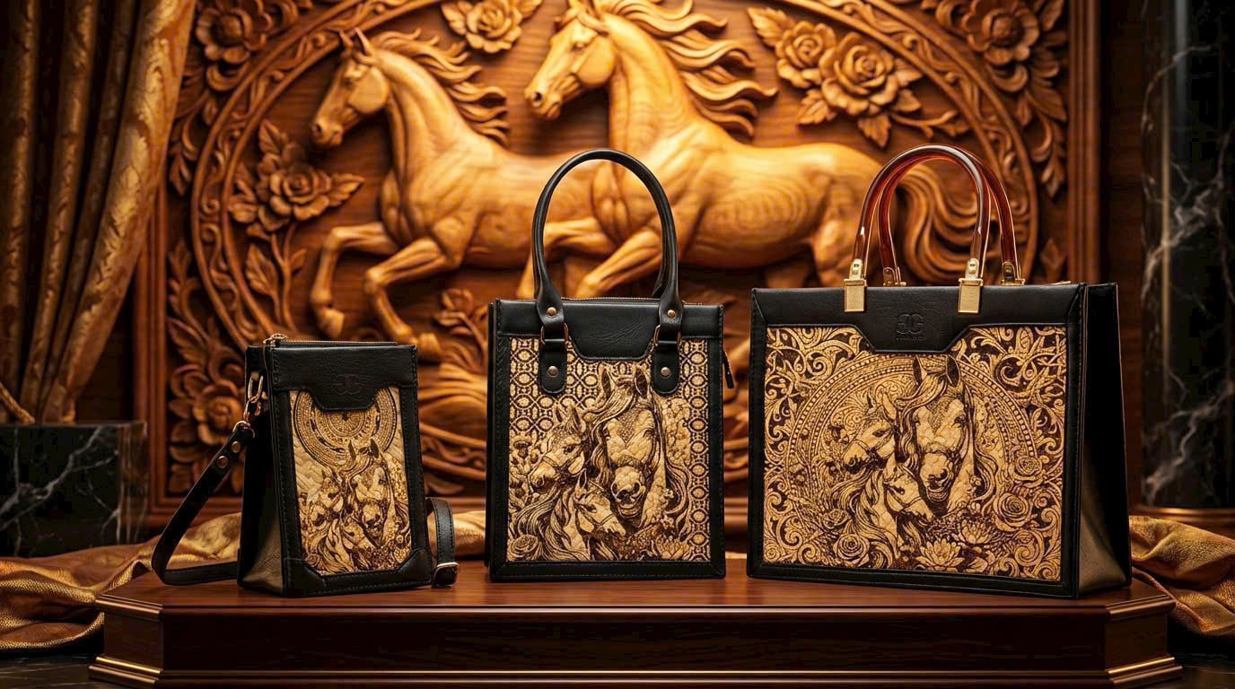 BỘ 3 SẢN PHẨM “GIA ĐÌNH NGỰA 2026” – GREEN CRAFT