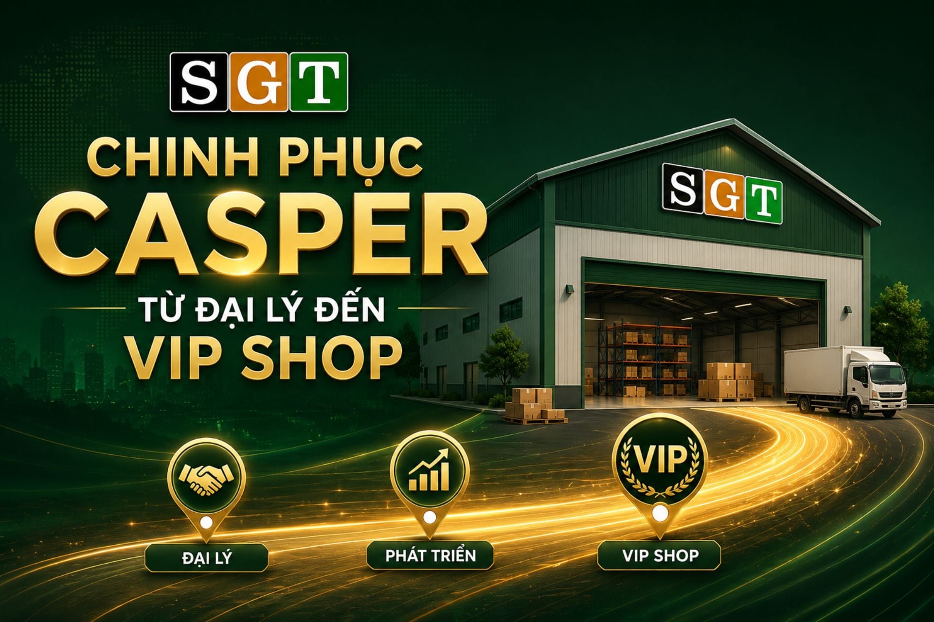Hành trình chinh phục Casper của Điện Máy SGT: Từ đại lý đến VIP Shop