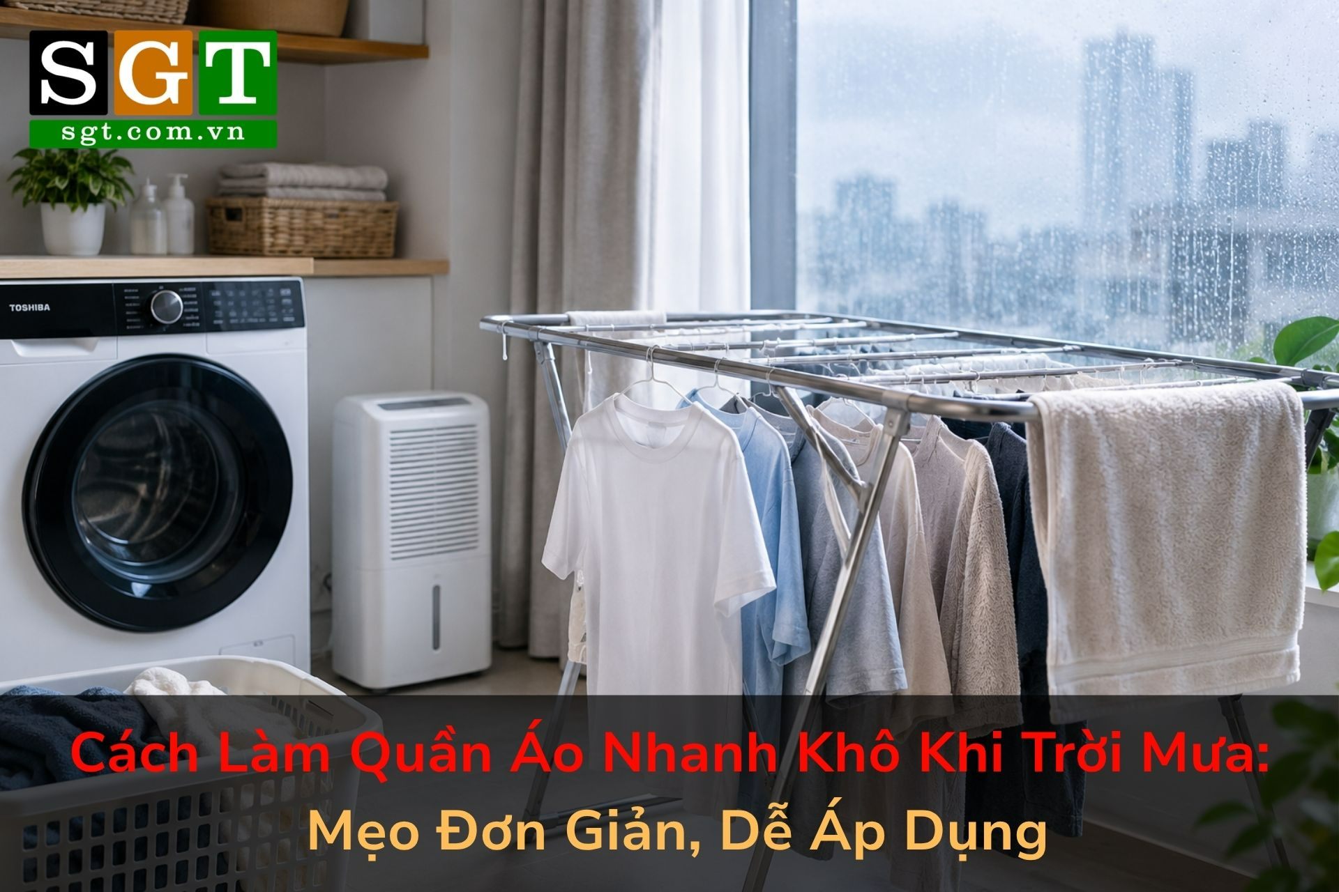 Cách Làm Quần Áo Nhanh Khô Khi Trời Mưa: Mẹo Đơn Giản, Dễ Áp Dụng
