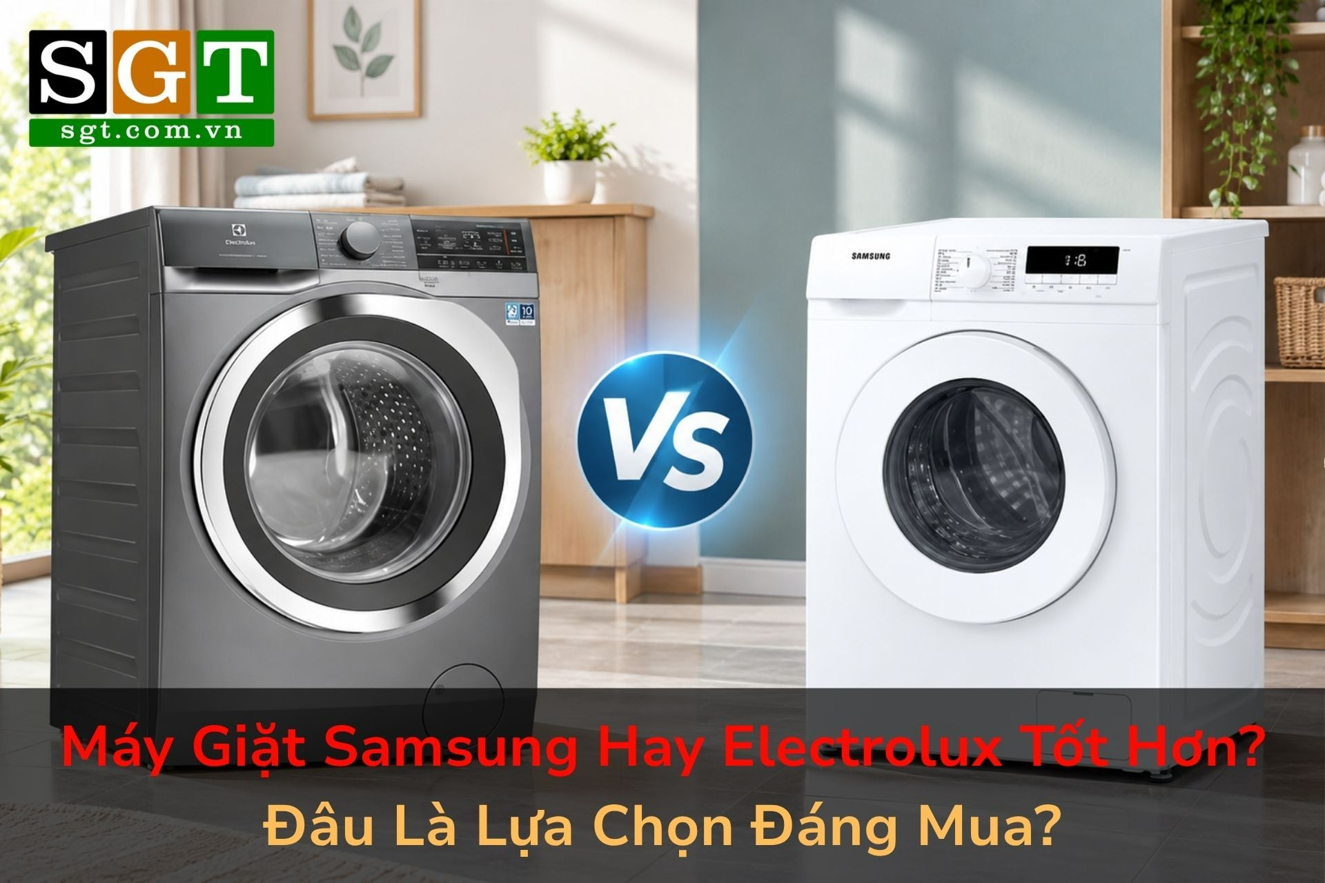 Máy Giặt Samsung Hay Electrolux Tốt Hơn? Đâu Là Lựa Chọn Đáng Mua?