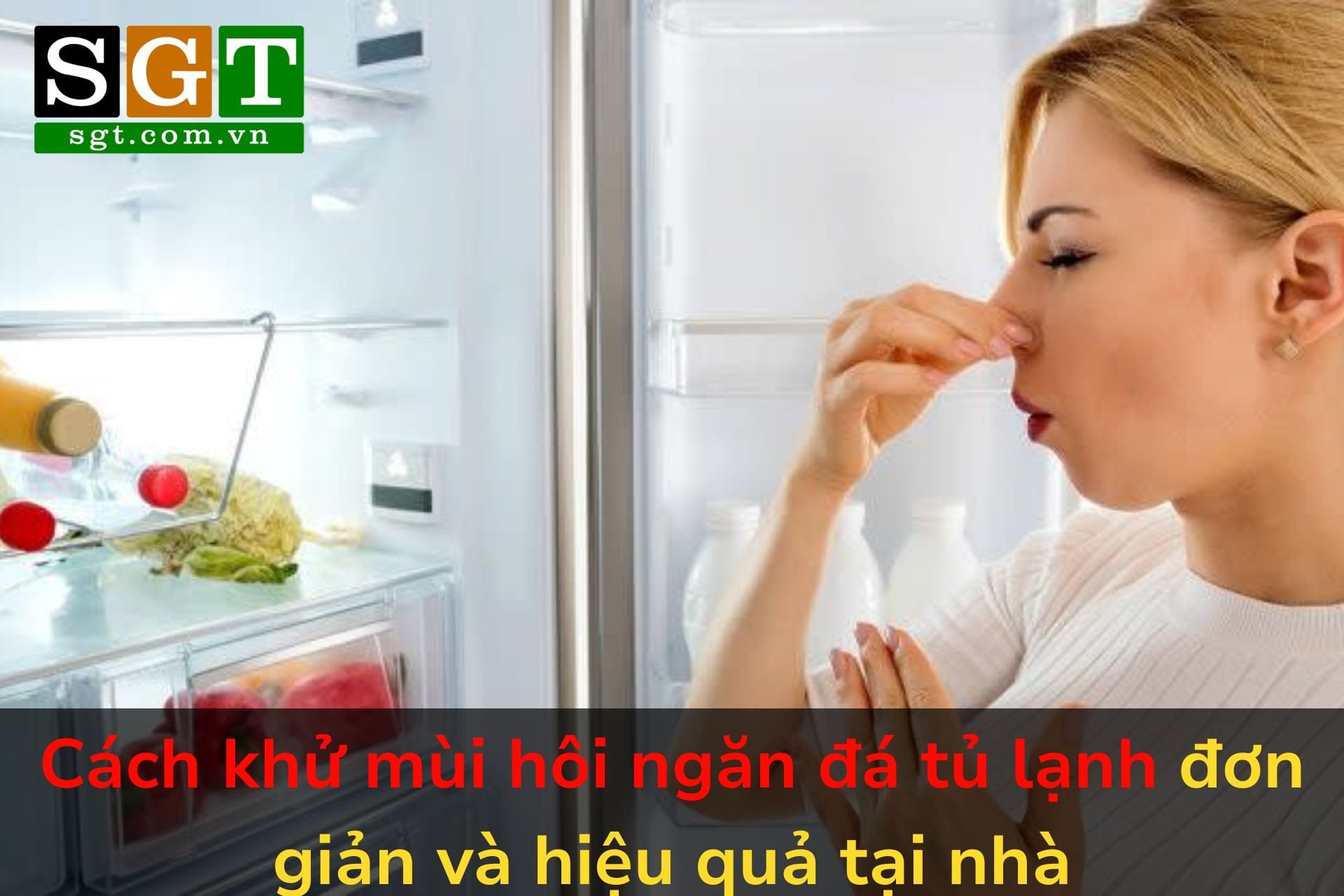 Cách khử mùi hôi ngăn đá tủ lạnh đơn giản và hiệu quả tại nhà