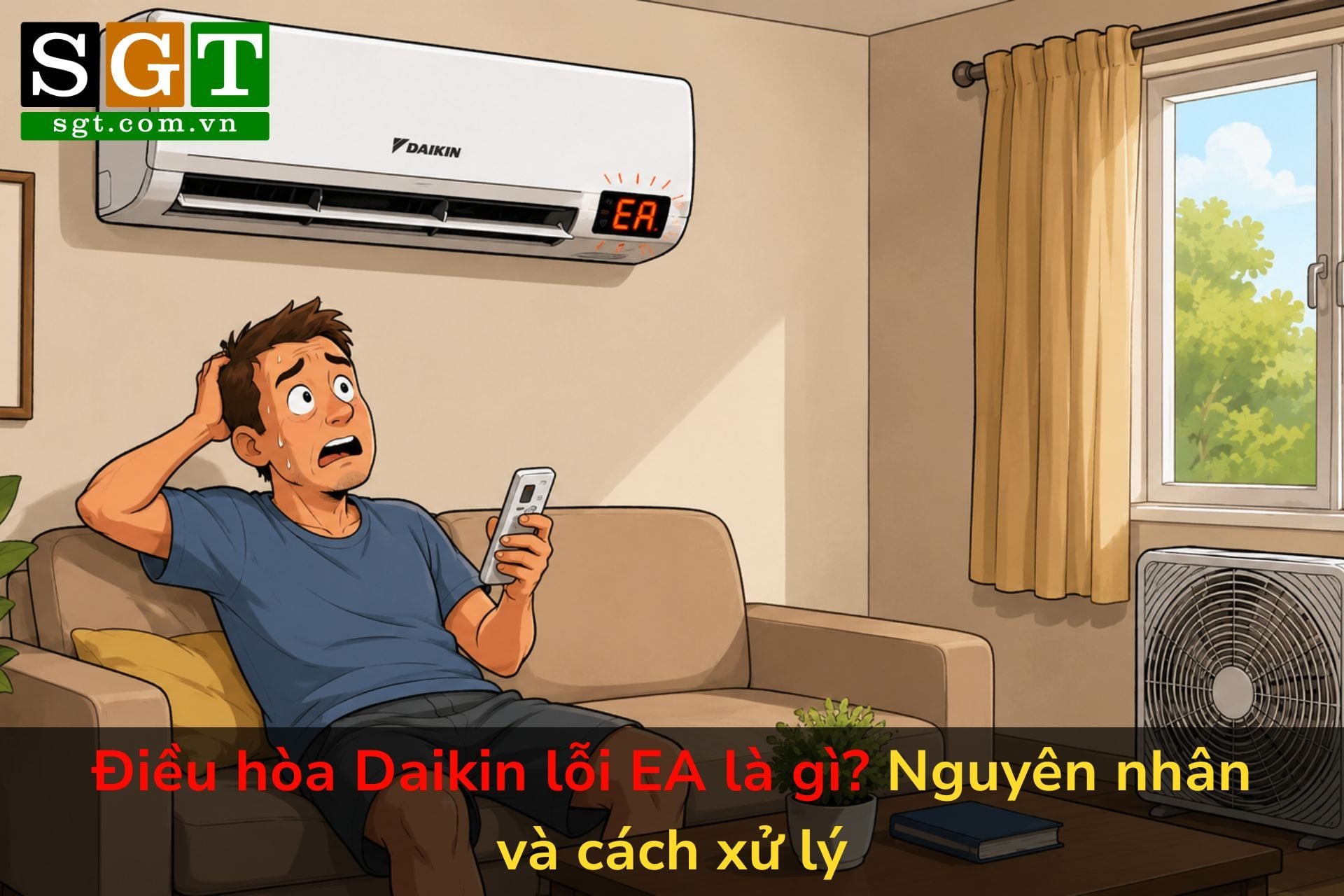 Điều hòa Daikin lỗi EA là gì? Nguyên nhân và cách xử lý