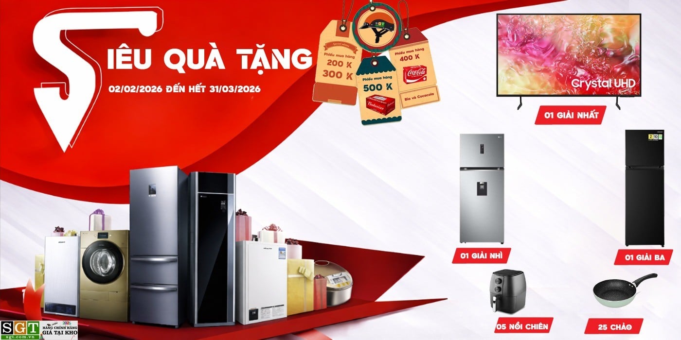 Chương trình ưu đãi khuyến mãi và bốc thăm trúng thưởng Tết 2026