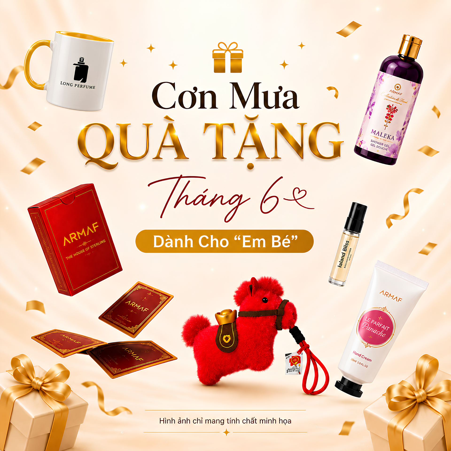 CƠN MƯA QUÀ TẶNG THÁNG 6 DÀNH CHO “EM BÉ” | NƯỚC HOA LONG PERFUME