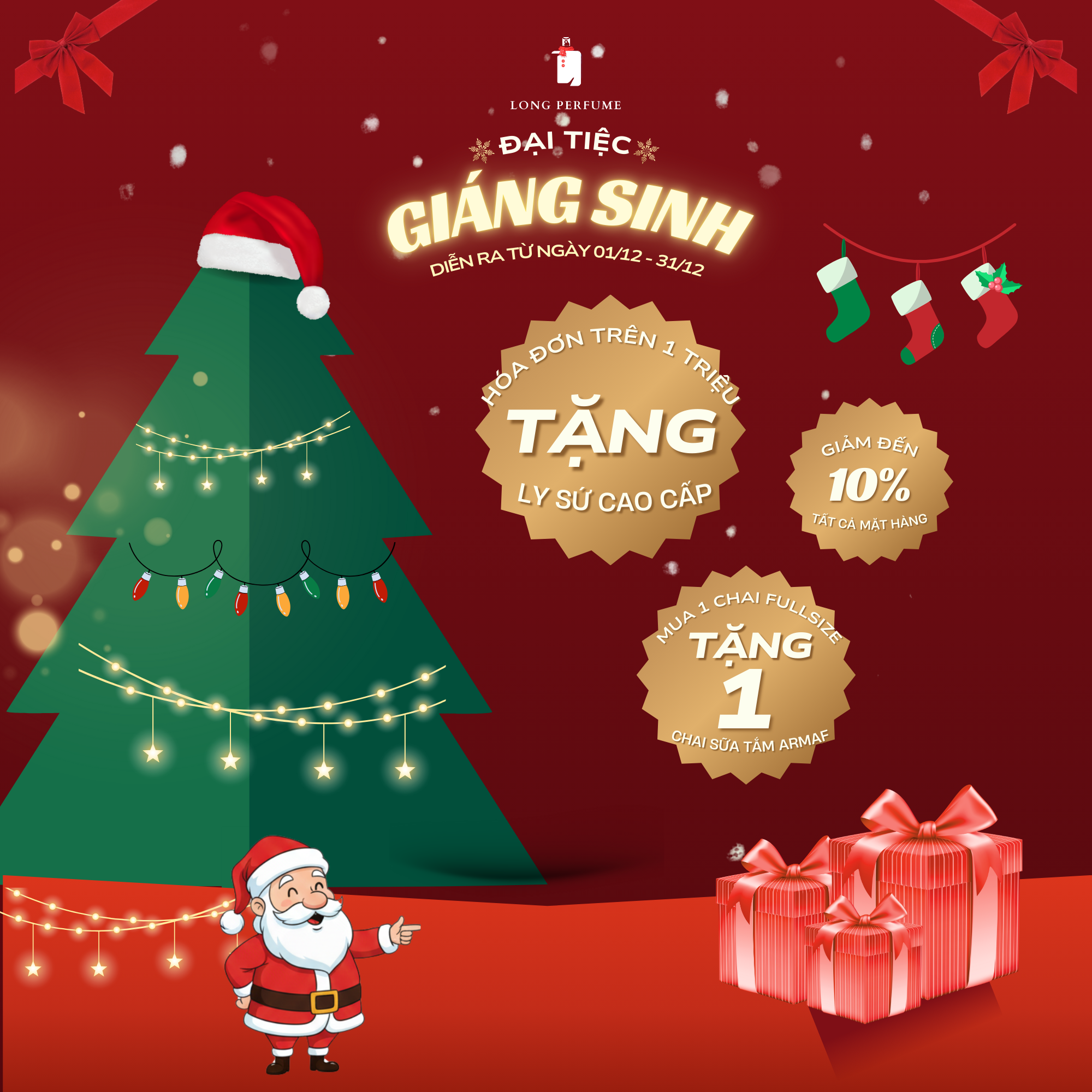 THÁNG 12: ĐẠI TIỆC GIÁNG SINH - QUÀ TẶNG NGẬP TRÀN