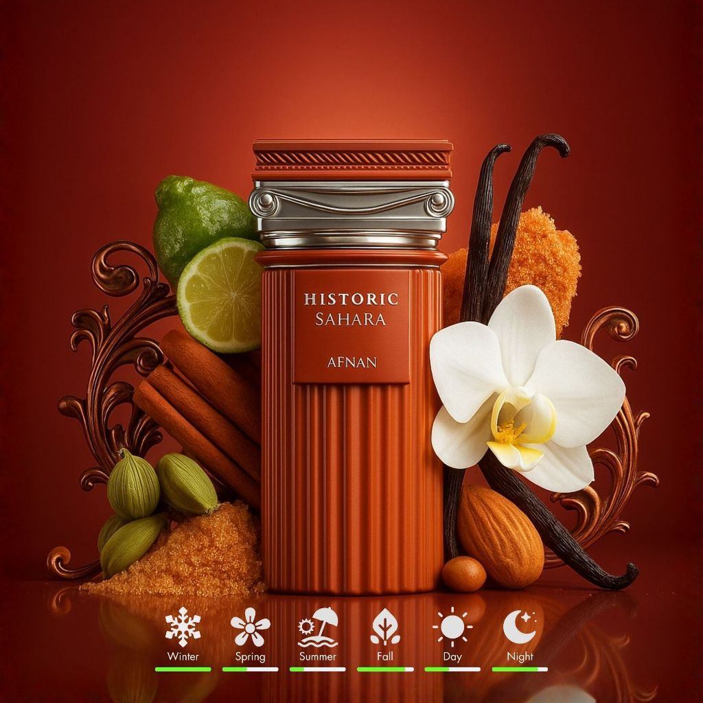 Nước Hoa Afnan Historic Sahara 100ml Chính Hãng | Unisex Thơm Lâu 8-10h