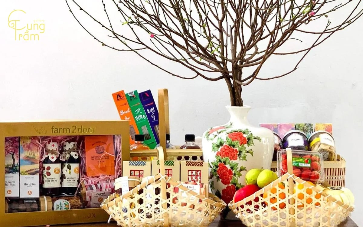 Giỏ quà Tết gồm những gì? Gợi ý 10+ Mẫu giỏ quà Tết đầy đủ & ý nghĩa 2026