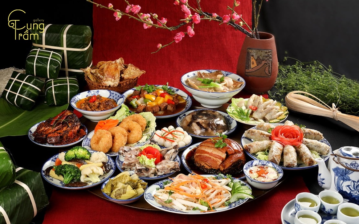 Mâm cúng ngày tết miền Bắc, Trung, Nam: Tinh hoa ẩm thực ba miền