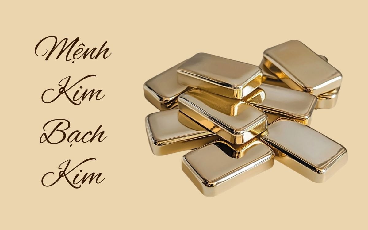 Mệnh Kim Bạch Kim là gì? Hợp - Khắc Màu gì & Mệnh nào?
