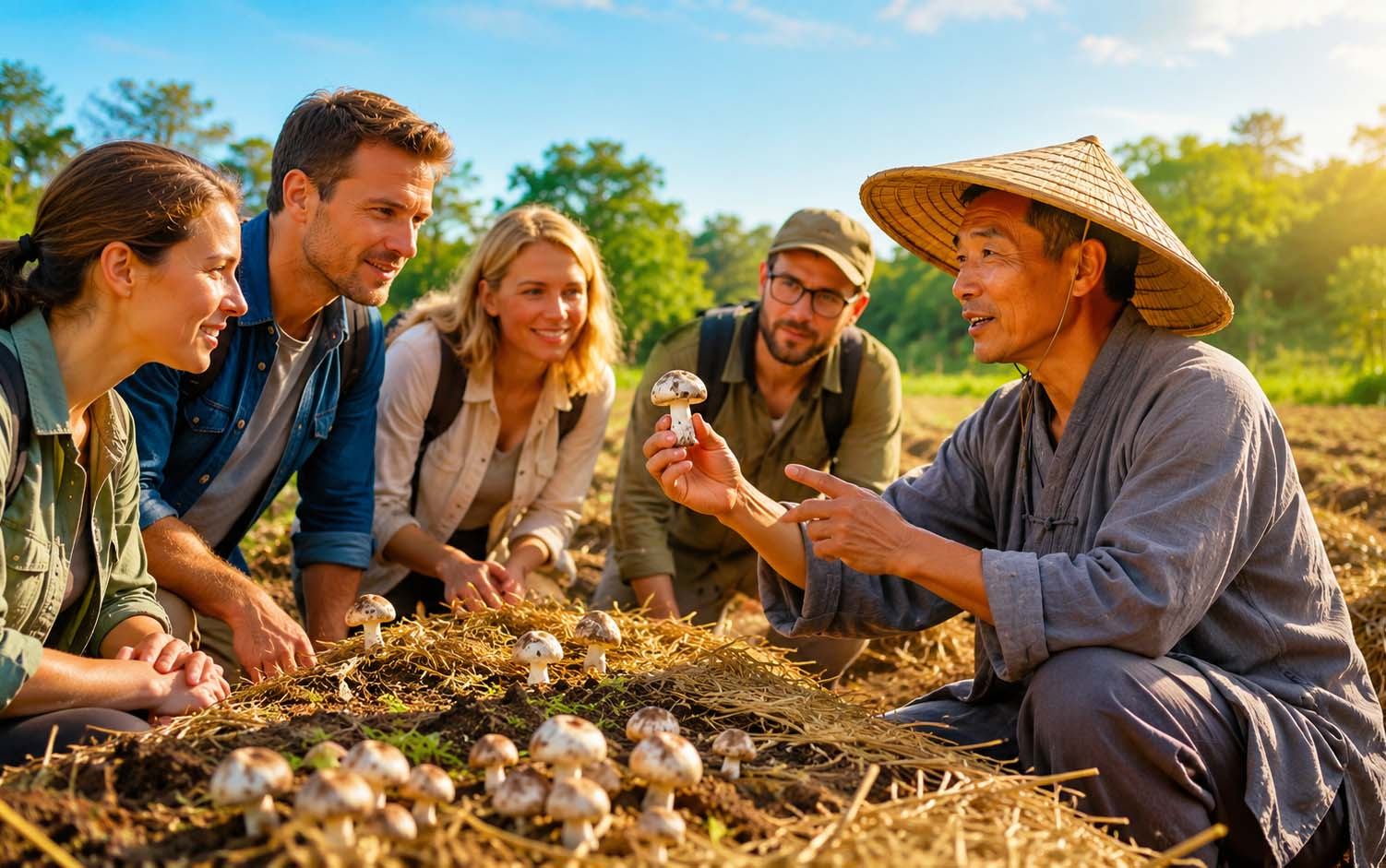 Vi sao Nam Rom duoc goi la Chinese mushroom?