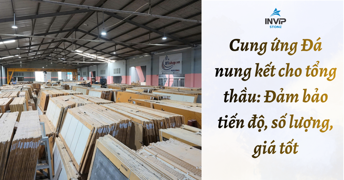Cung ứng đá nung kết cho tổng thầu: Đảm bảo tiến độ – số lượng – giá tốt