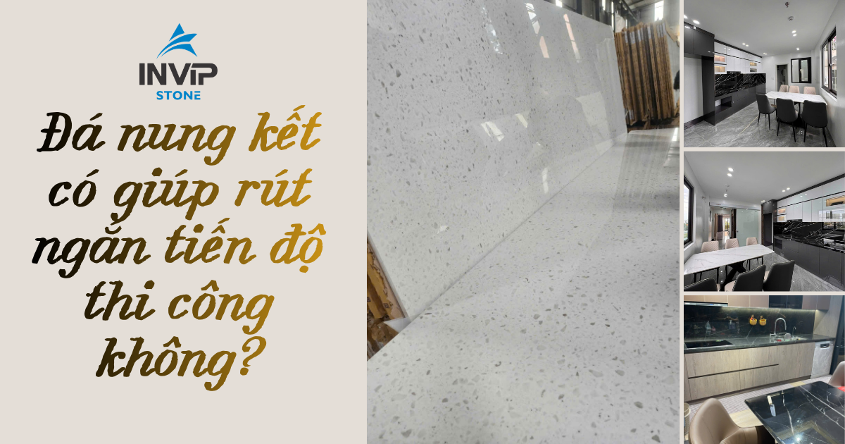 Đá nung kết có giúp rút ngắn tiến độ thi công không