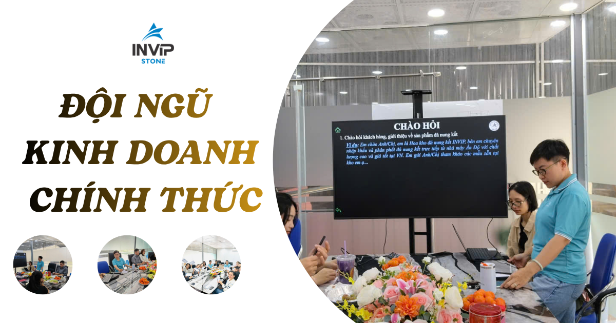 Công bố đội ngũ kinh doanh chính thức của INVIP STONE