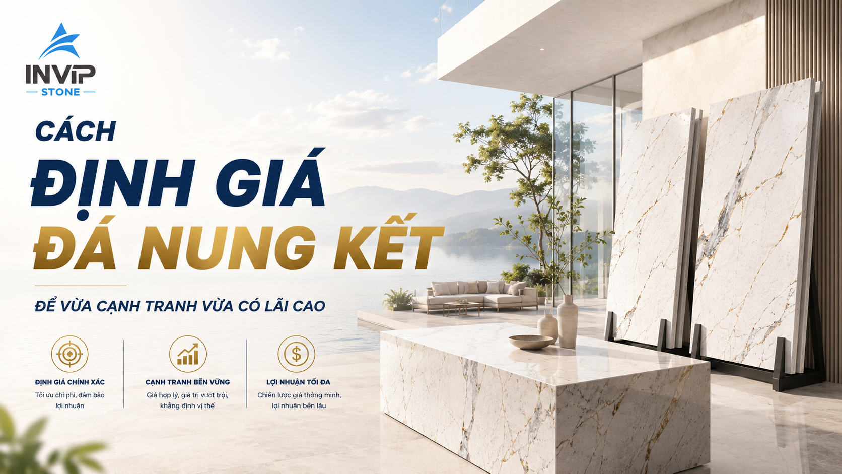 Cách định giá đá nung kết để vừa cạnh tranh vừa có lãi cao