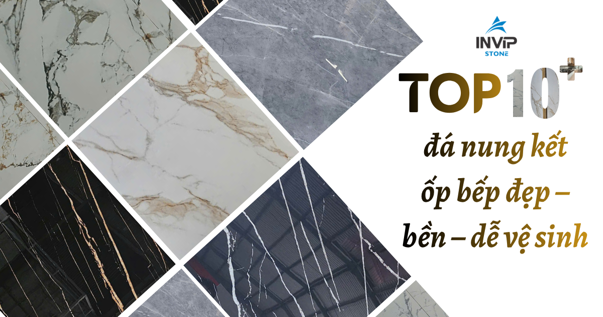 Top 10+ mẫu đá nung kết ốp bếp đẹp – bền – dễ vệ sinh