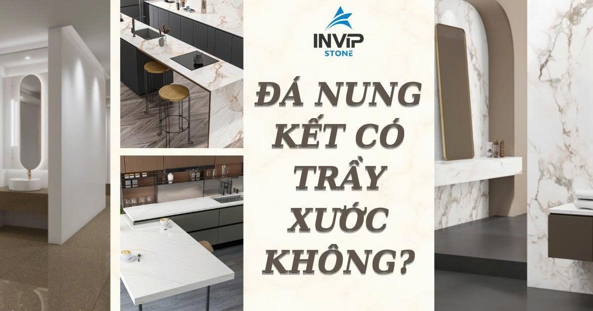 Đá nung kết có trầy xước không? Test thực tế tại kho đá INVIP STONE