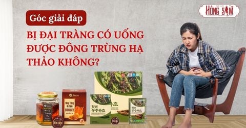 Bị Đại Tràng Có Uống Được Đông Trùng Hạ Thảo Không? Giải Đáp Từ A-Z