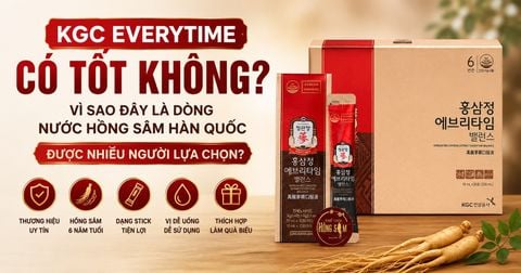 KGC Everytime có tốt không? Vì sao được nhiều người lựa chọn?