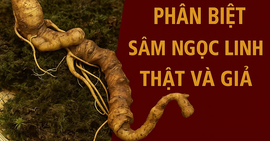 Cách phân biệt Sâm Ngọc Linh thật và giả | Nhận biết chuẩn xác nhất