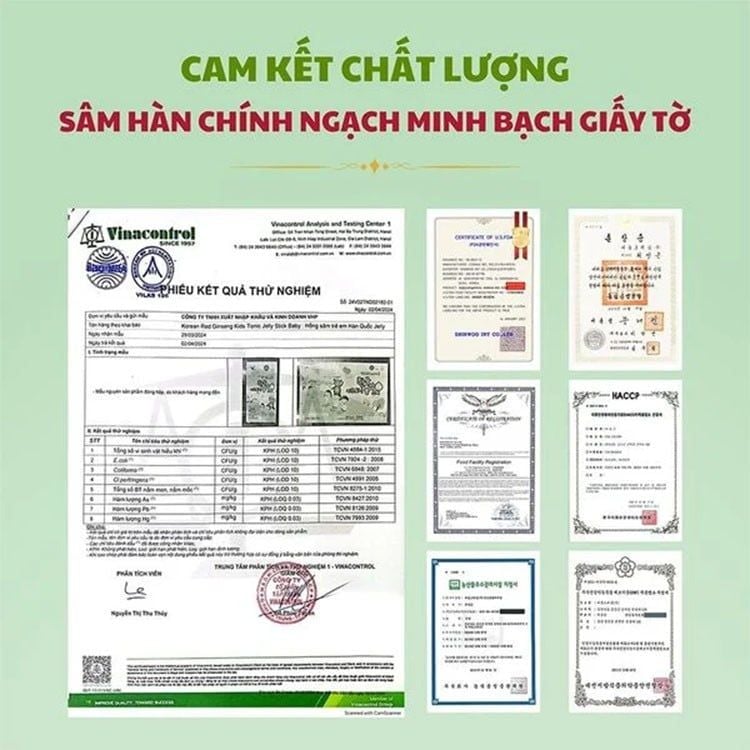 Lựa chọn sản phẩm Hồng Sâm có nguồn gốc rõ ràng