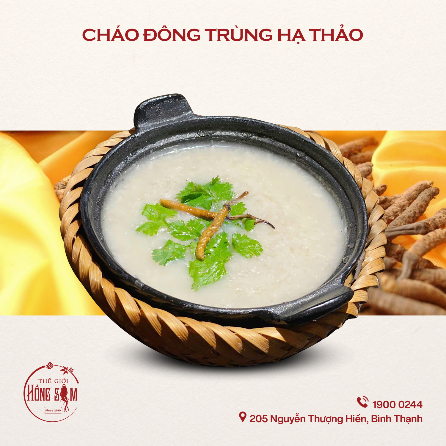 Cháo Đông Trùng Hạ Thảo Tây Tạng