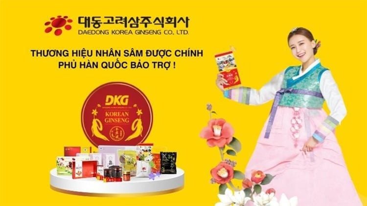 Daedong là thương hiệu nhân sâm uy tín hàng đầu tại Hàn Quốc
