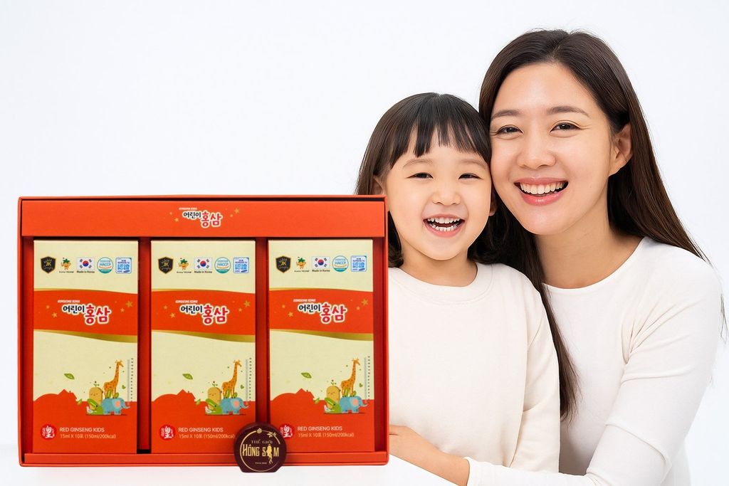 Hồng sâm hàn quốc cho bé HG Bio - Lựa chọn hoàn hảo cho ba mẹ