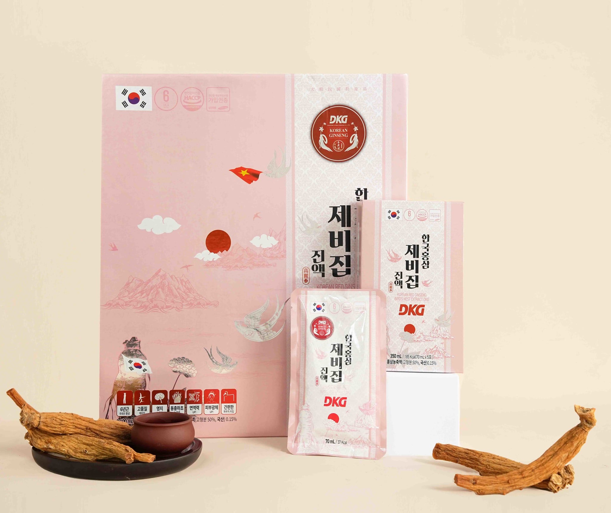 Nước Hồng Sâm Yến Sào G-BIRD DKG