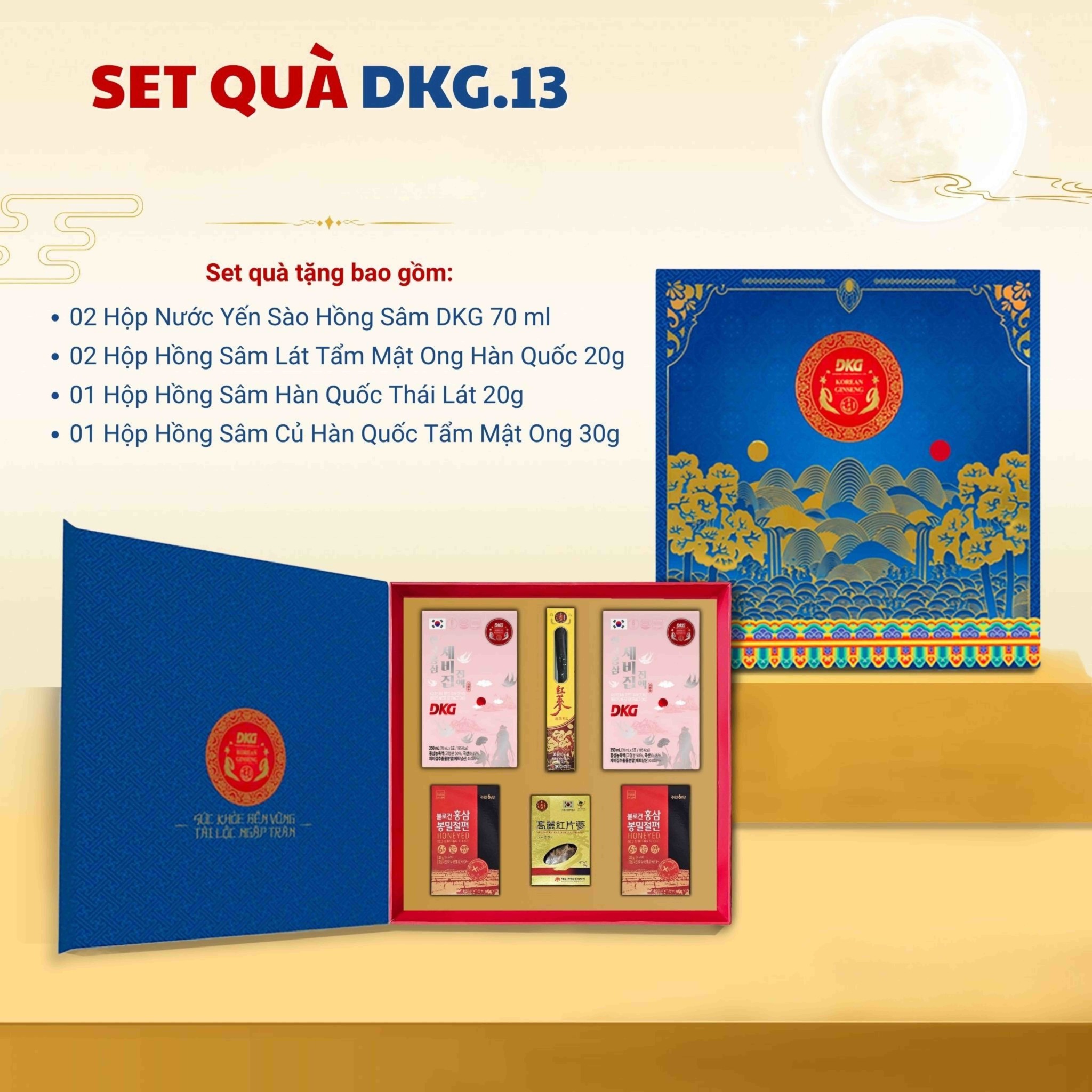 Hộp quà biếu Tết Daedong sở hữu thiết kế tinh tế và sang trọng