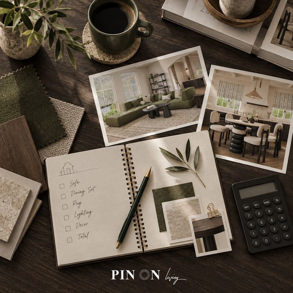 Cách lập ngân sách mua nội thất cho căn nhà