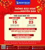 📢 THÔNG BÁO LỊCH NGHỈ TẾT và BẢO HÀNH SẢN PHẨM KENTECH 🎊